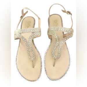 Benjamin Walk Bridal Silver Sandals